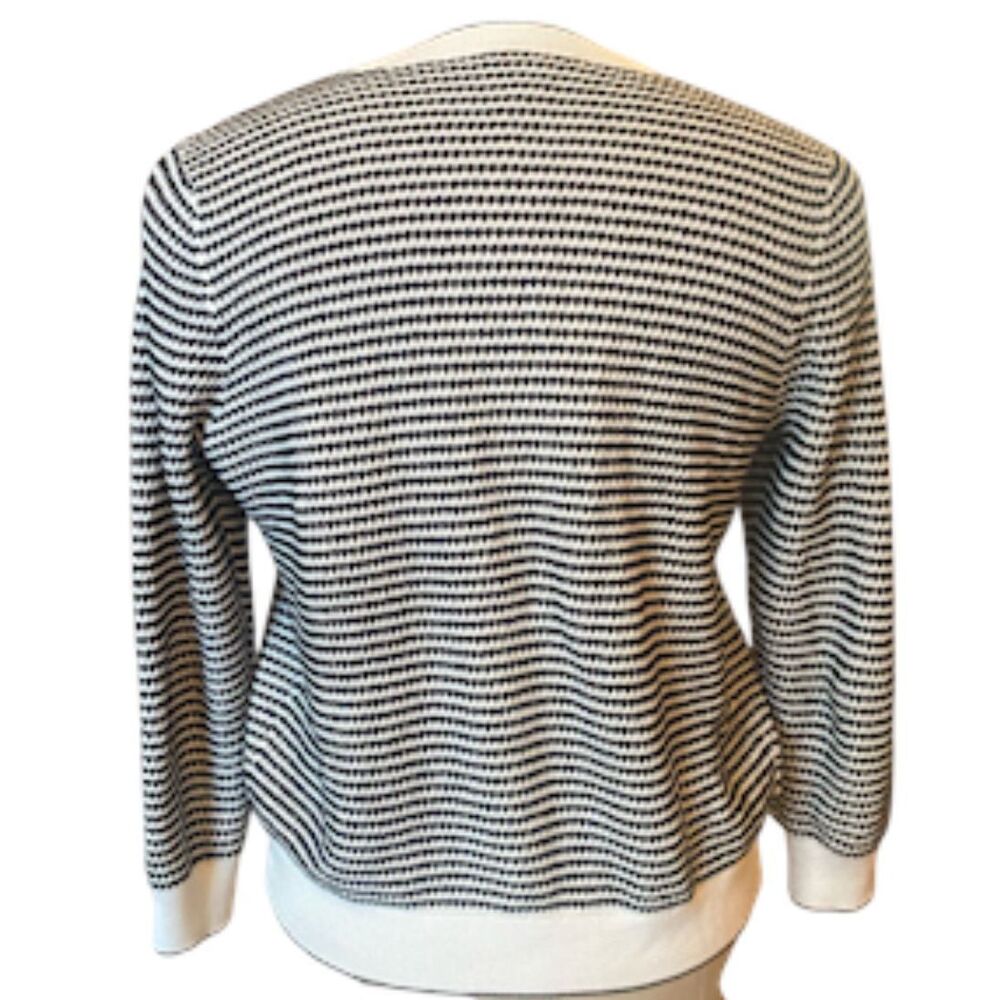 Ann Taylor “ The Ann Cardigan” Textured Knit Sz. M - Picture 7 of 13